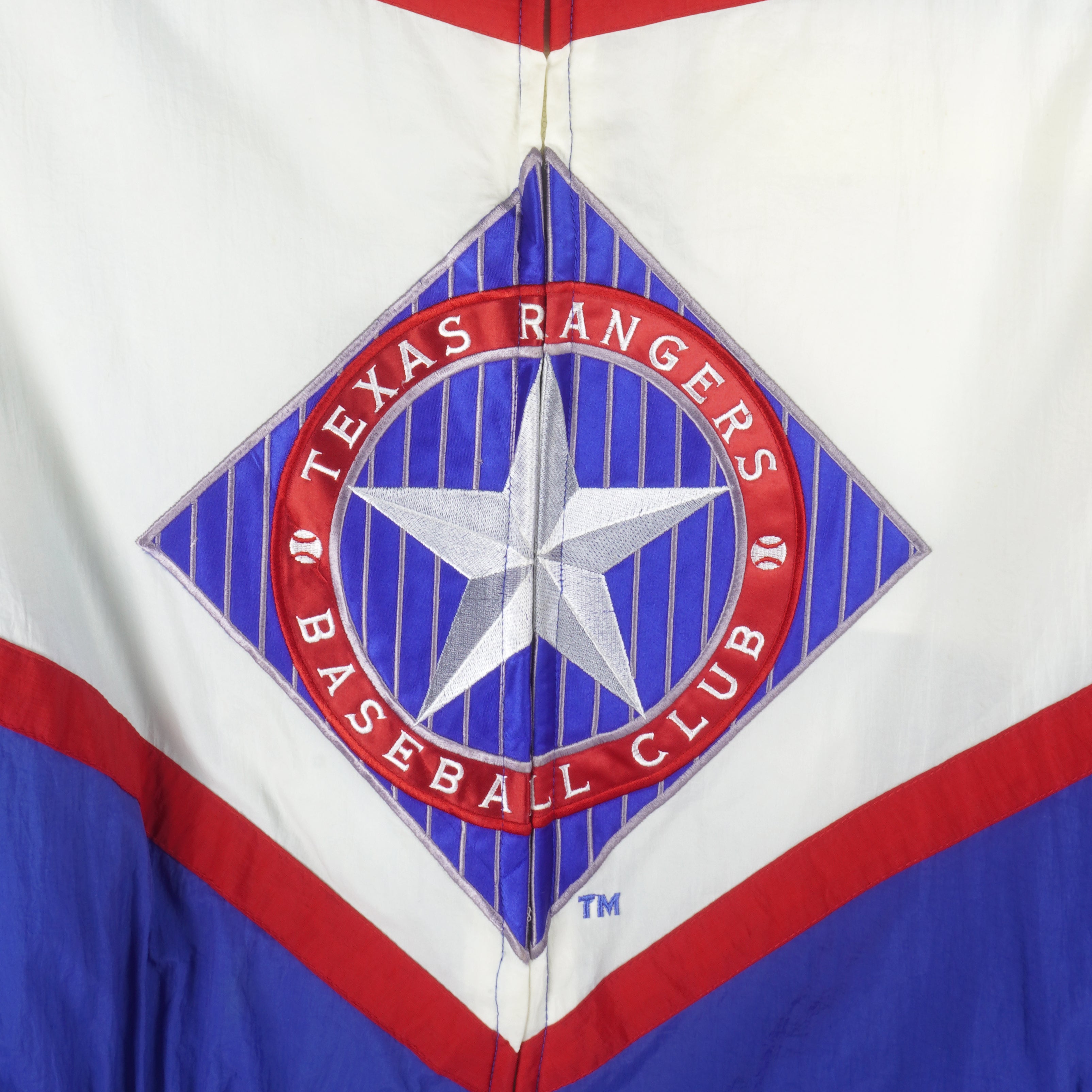 MLB (Logo 7) - Texas Rangers Jacket 1990s Large Vintage Retro Baseball