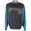NFL (Official Fan) -  Jacksonville Jaguars Jacket 1990s Large Vintage Retro Football