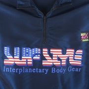 Surf Style - Interplanetary Body Gear 1/4 Zip Pullover Windbreaker 1990s Large Vintage Retro