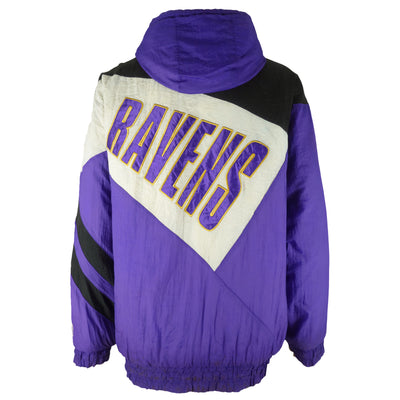 NFL (Logo 7) - Baltimore Ravens Puffer Jacket 1990s Large
