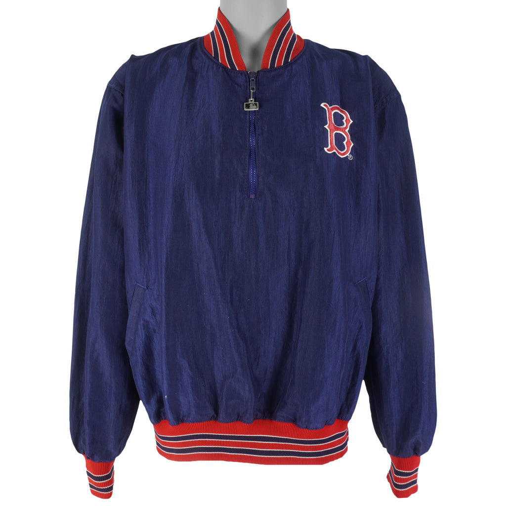 Starter (Diamond Collection) - Boston Red Sox Windbreaker 1990s X-Large Vintage Retro Baseball
