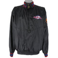 NHL (Pro Player) - Colorado Avalanche Windbreaker 1990s Medium Vintage Retro Hockey