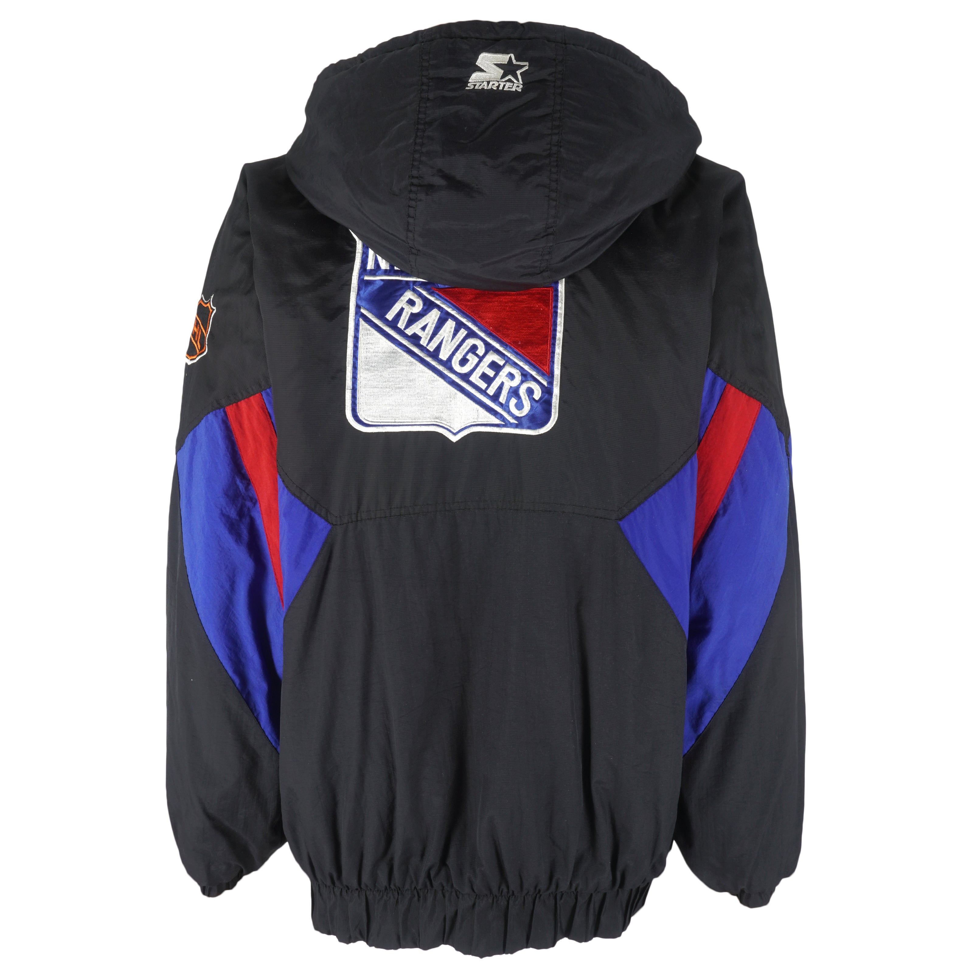 NHL (Center Ice) - New York Rangers Puffer Jacket 1990s X-Large Vintage Retro Hockey