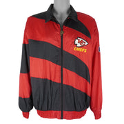 NFL (Pro Player) - Kansas City Chiefs Windbreaker 1990s Large Vintage Retro Football