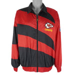NFL (Pro Player) - Kansas City Chiefs Windbreaker 1990s Large Vintage Retro Football