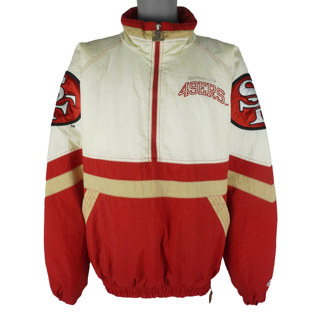 Starter (Pro Line) - San Francisco 49ers Jacket 1990s Large Vintage Retro Football