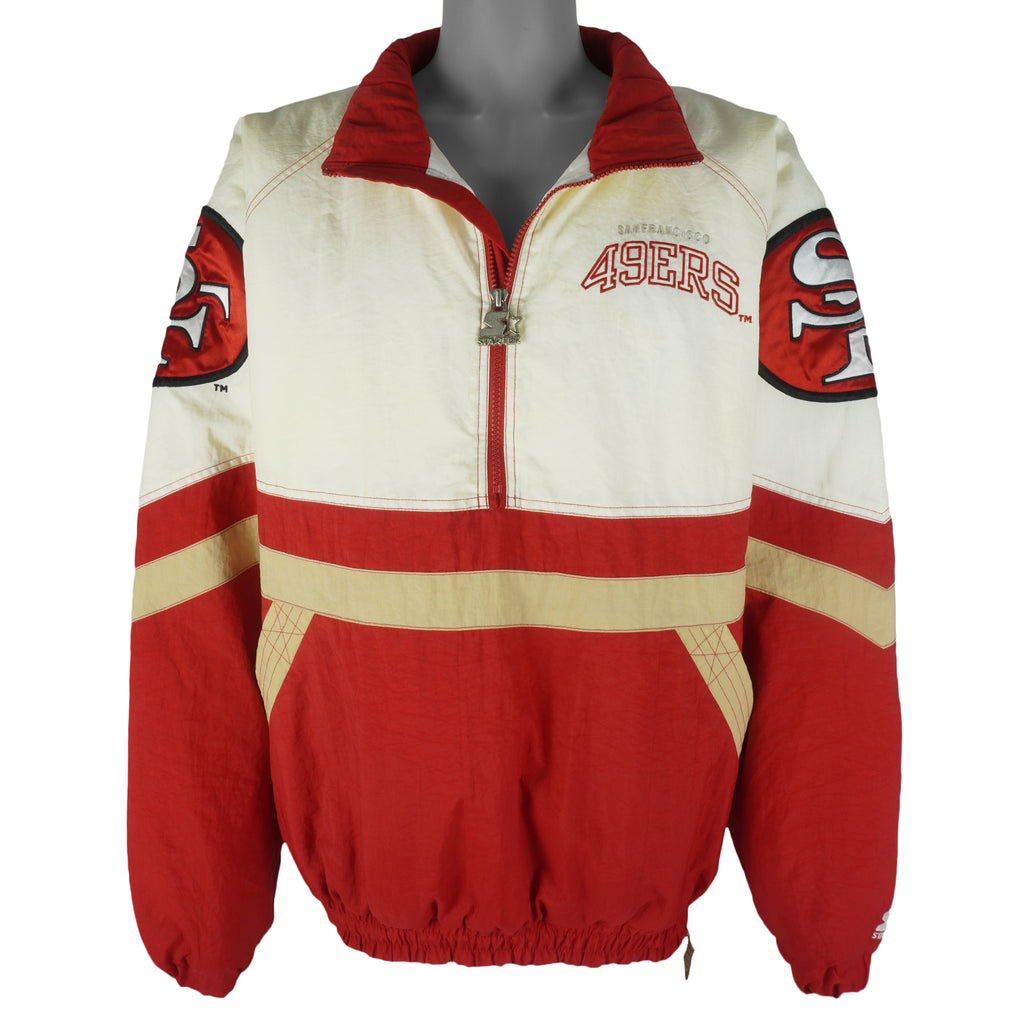 Starter (Pro Line) - San Francisco 49ers Jacket 1990s Large Vintage Retro Football