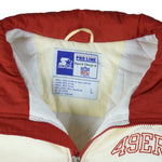 Starter (Pro Line) - San Francisco 49ers Jacket 1990s Large Vintage Retro Football