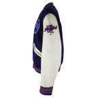NFL (De Long) - New York Giants Wool Varsity Jacket X-Large Vintage Retro Football