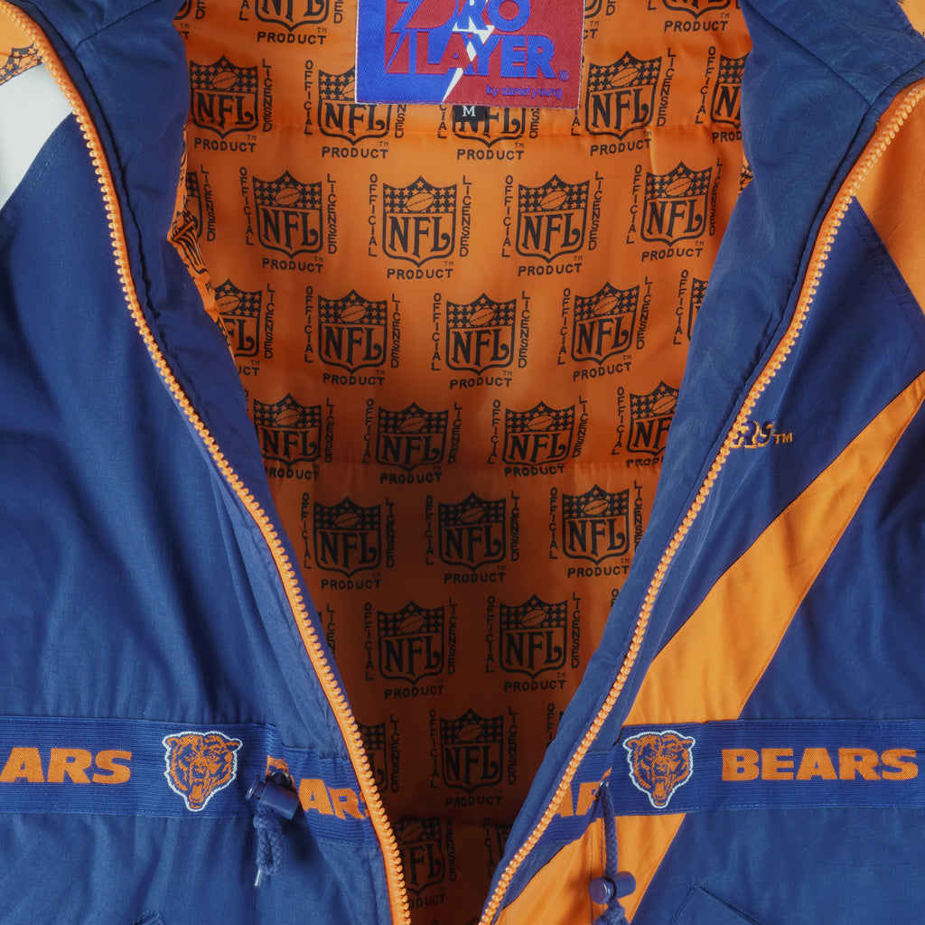 NFL (Pro Player) - Chicago Bears Jacket 1990s Medium Vintage Retro Football