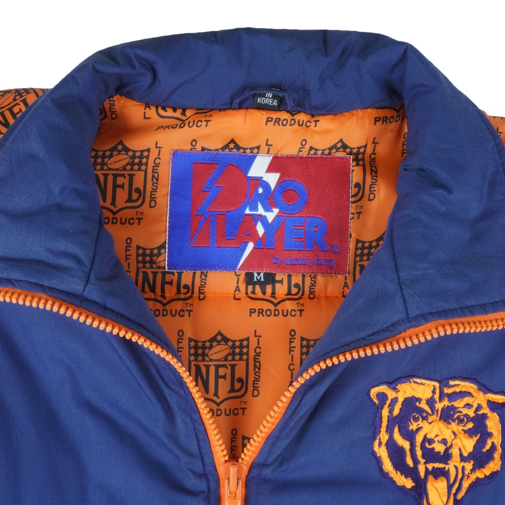 NFL (Pro Player) - Chicago Bears Jacket 1990s Medium Vintage Retro Football