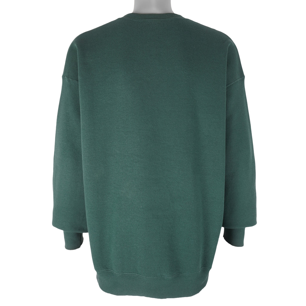 NFL (Lee) - Green Bay Packers Embroidered Sweatshirt 1990s X-Large Vintage Retro Football