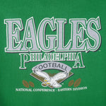 NFL (Trench) - Philadelphia Eagles Sweatshirt 1980s X-Large Vintage Retro Football