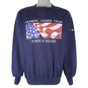 Champion - Olympic Games Team Sweatshirt 1996 Large Vintage Retro