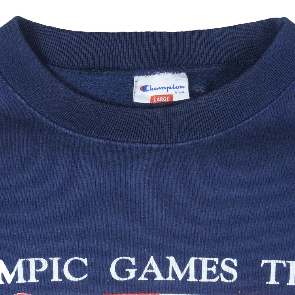 Champion - Olympic Games Team Sweatshirt 1996 Large Vintage Retro