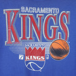 NBA (Logo 7) - Sacramento Kings Sweatshirt 1980s X-Large Vintage Retro Basketball