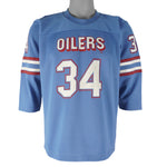 NFL (Torrez) - Houston Oilers No. 34 Football Jersey 1980s Medium