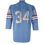 NFL (Torrez) - Houston Oilers No.34 Football Jersey 1980s Medium Vintage Retro Football