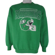 CFL (Ravens) - Saskatchewan Roughriders Sweatshirt 1990s Medium Vintage Retro Football