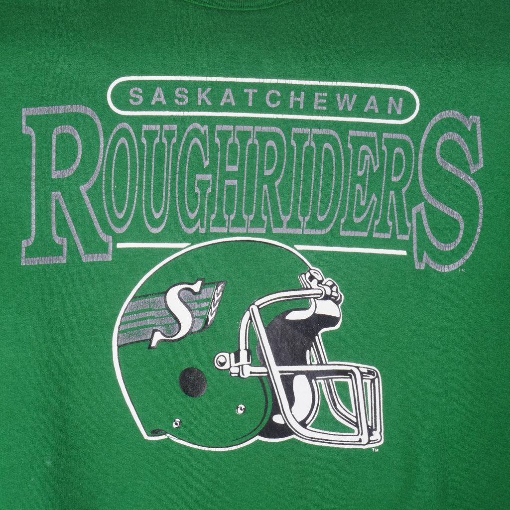 CFL (Ravens) - Saskatchewan Roughriders Sweatshirt 1990s Medium Vintage Retro Football