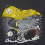 NFL (Nutmeg) - Pittsburgh Steelers Sweatshirt 1993 Large Vintage Retro Football