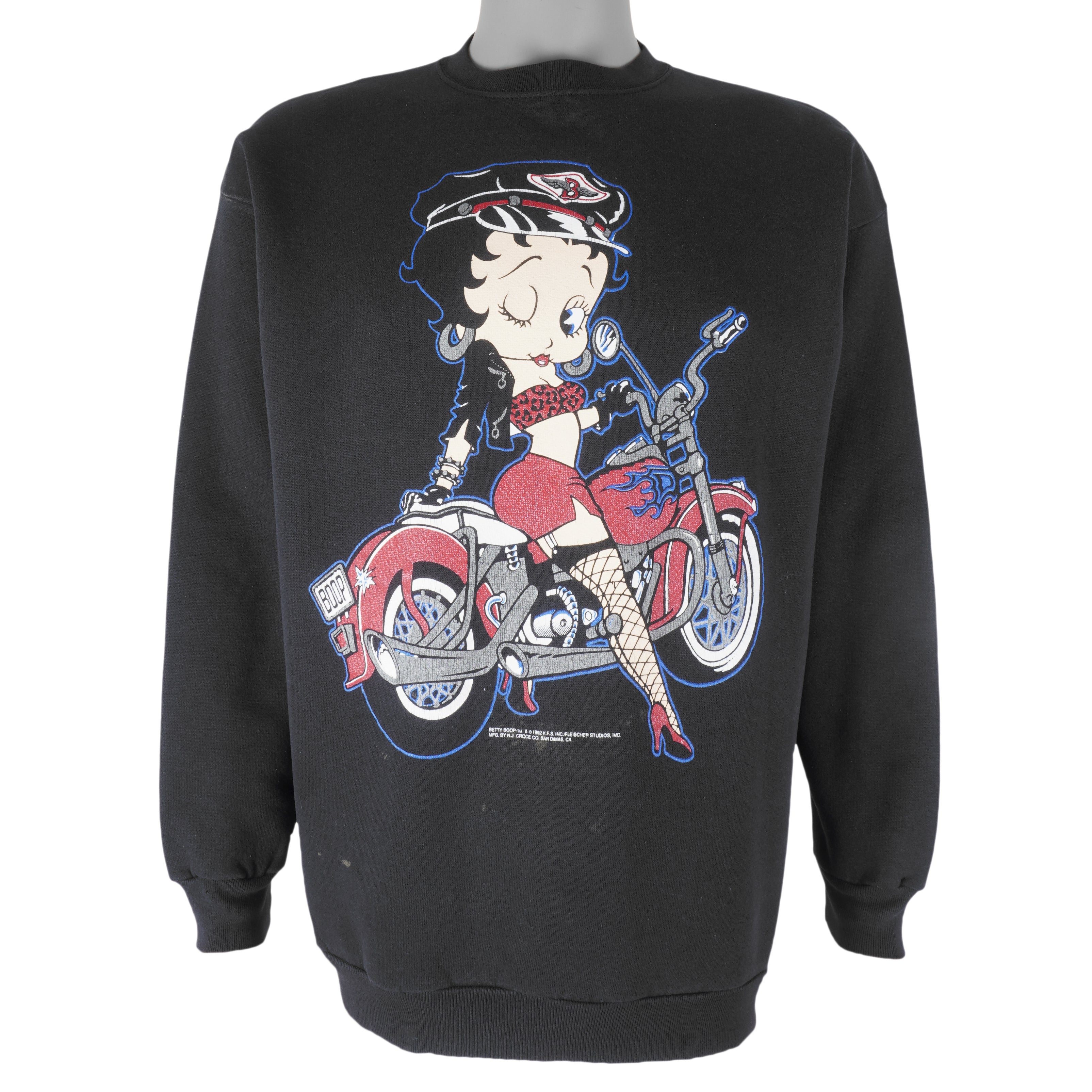 Vintage (Fleischer Studios) - Betty Boop Sweatshirt 1992 X-Large Vintage Retro