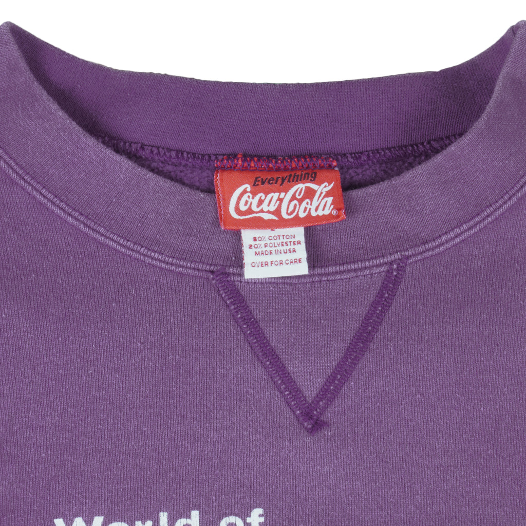 Vintage - World Of Coca-Cola Las Vegas Sweatshirt 1997 Large Vintage Retro