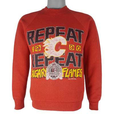 Vintage NHL (Pro Player) - Calgary Flames T-Shirt 1990s Large – Vintage  Club Clothing