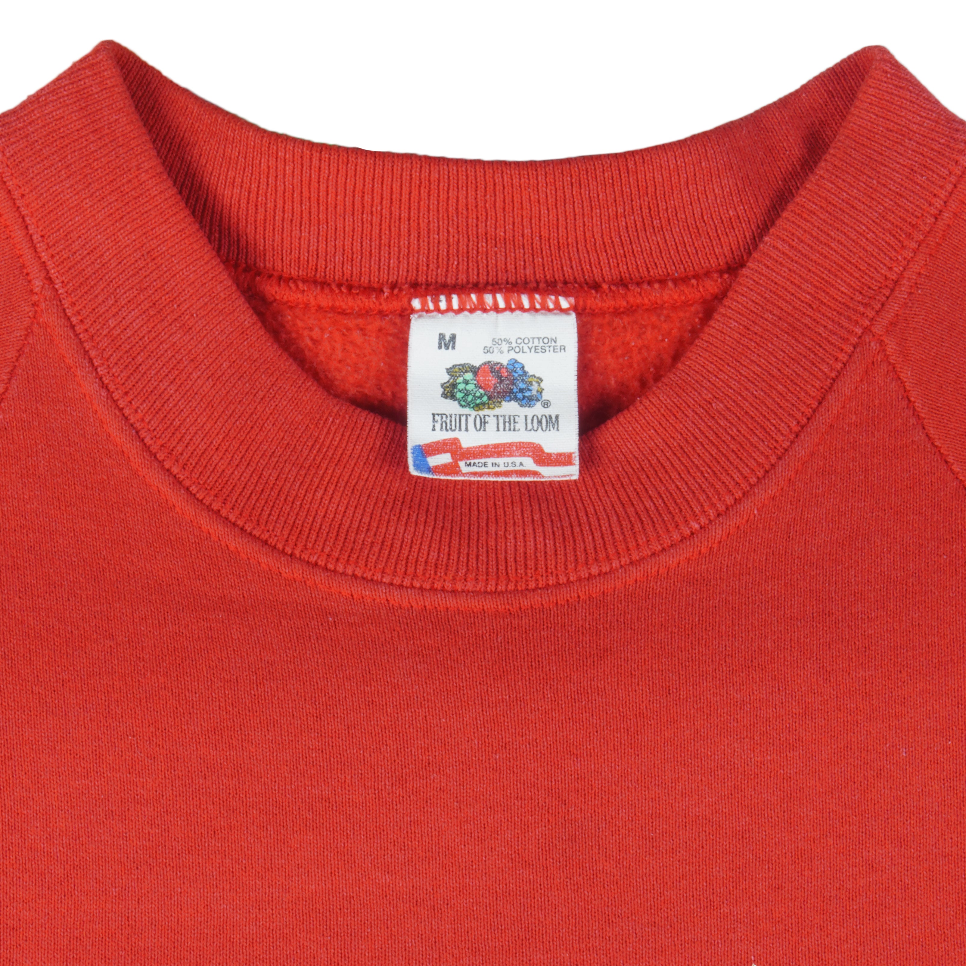 NHL (Woody Sports)- Calgary Flames Sweatshirt 1990 Medium Vintage Retro Hockey