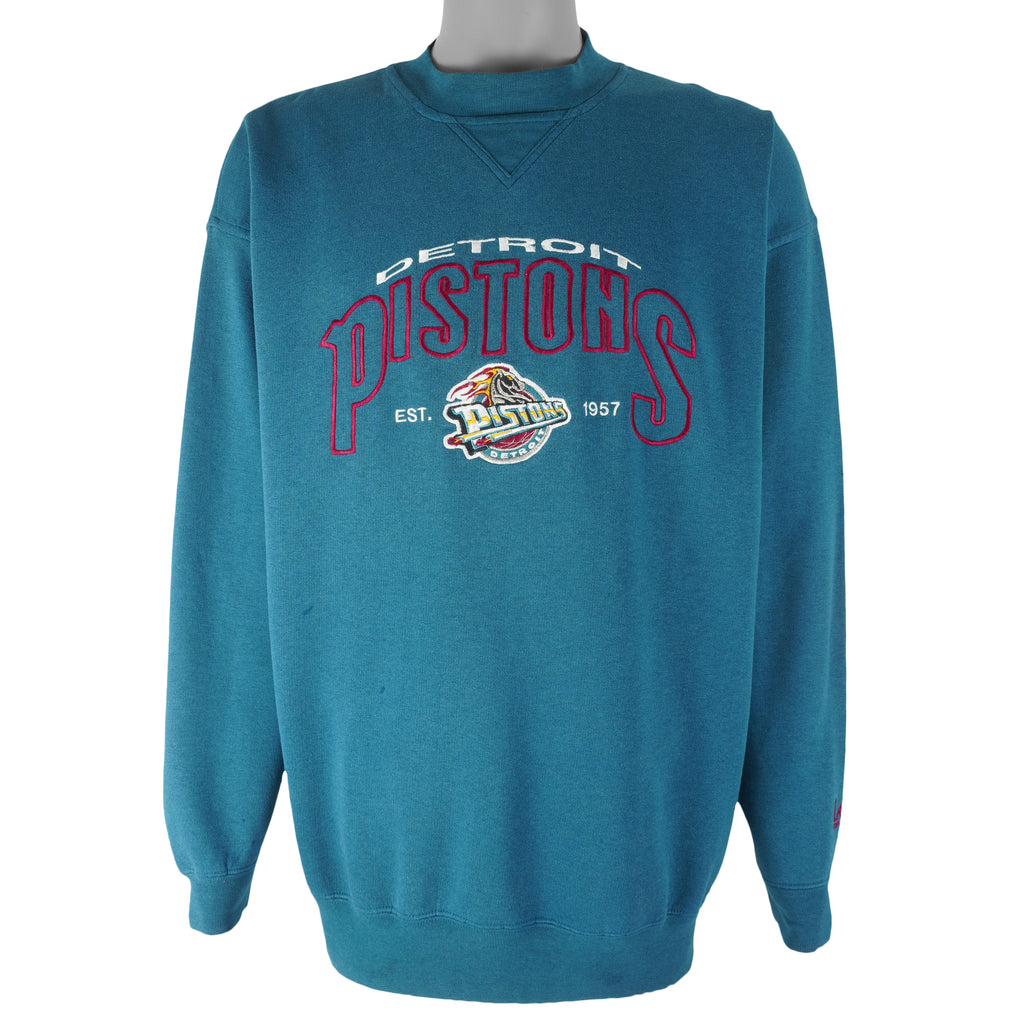NBA (Lee) - Detroit Pistons Sweatshirt 1957 X-Large Vintage Retro Basketball