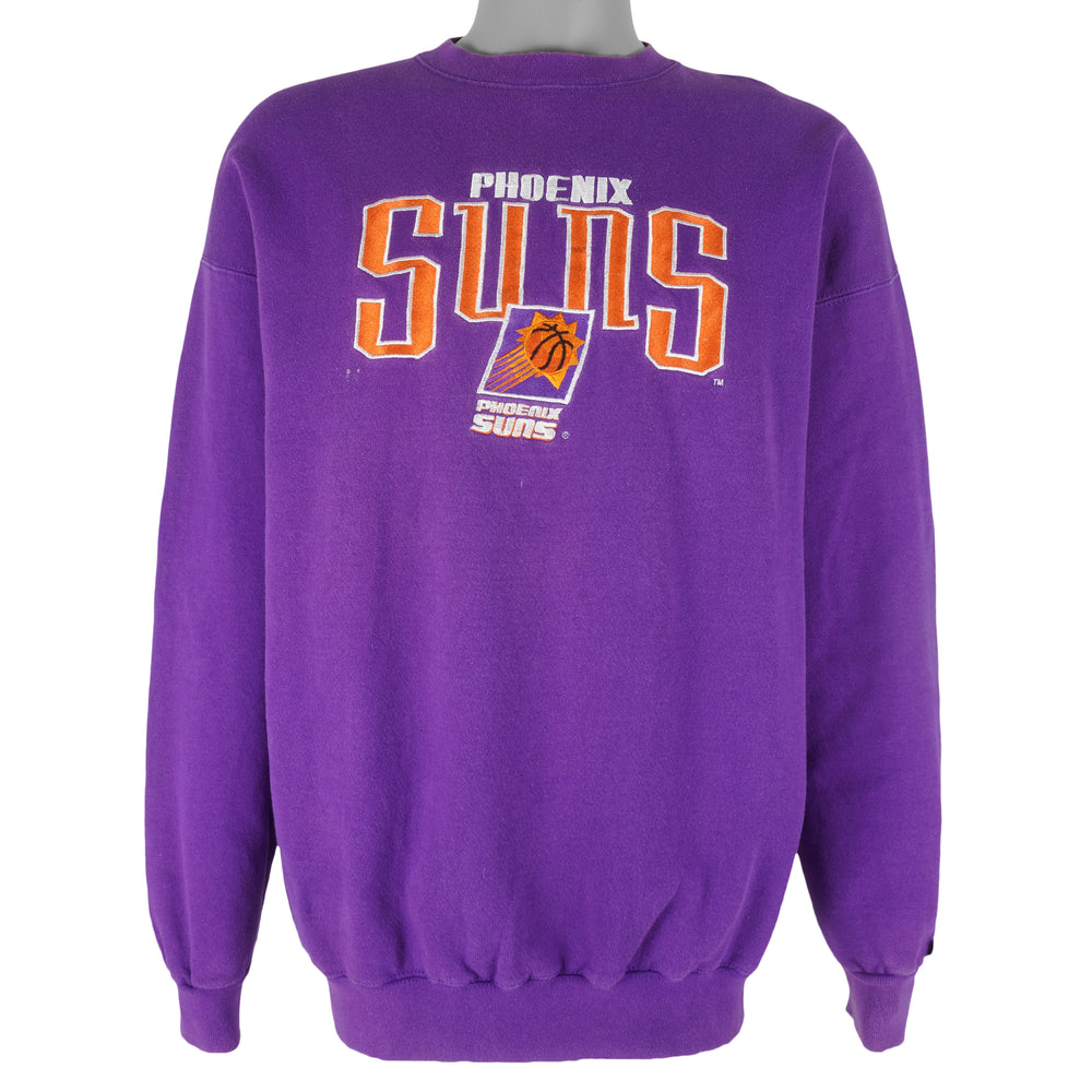 NBA (Logo Athletic) - Phoenix Suns Sweatshirt 1990s Large Vintage Retro Basketball