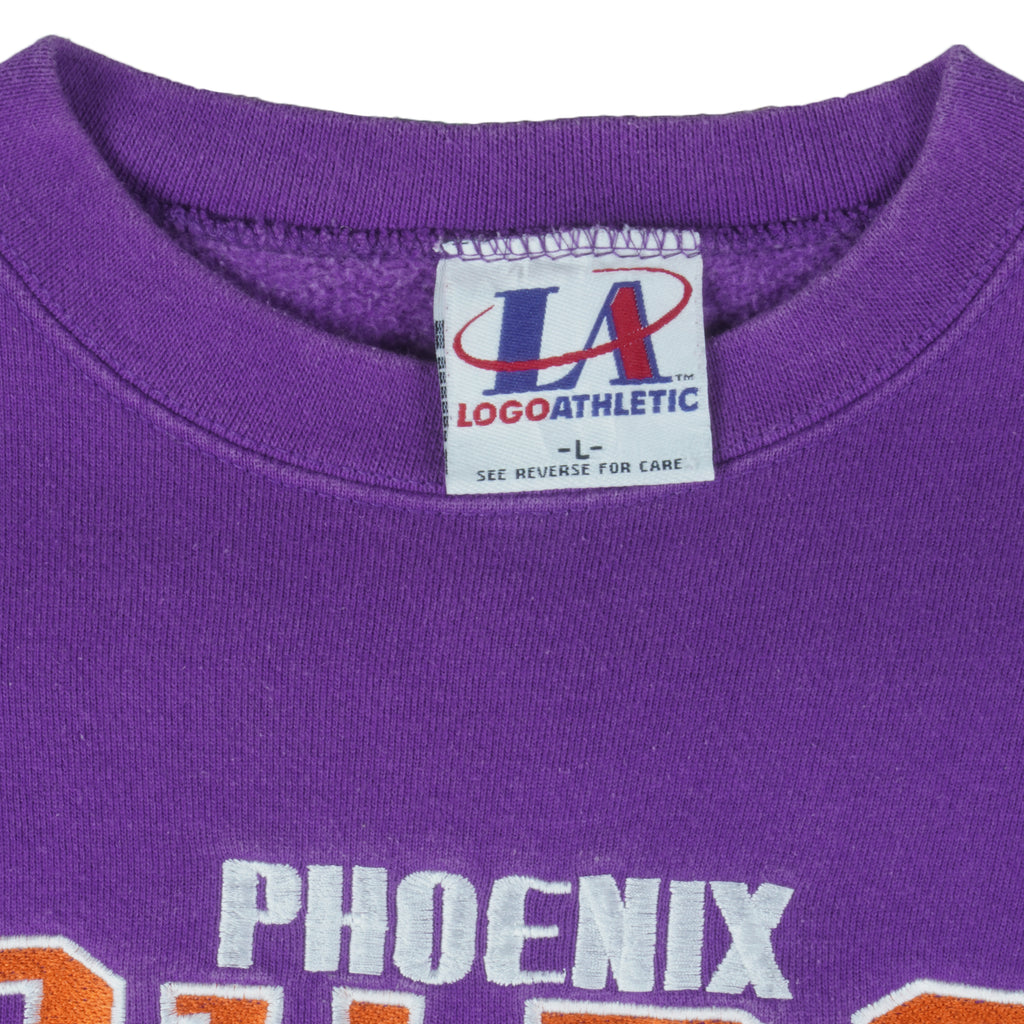 NBA (Logo Athletic) - Phoenix Suns Sweatshirt 1990s Large Vintage Retro Basketball