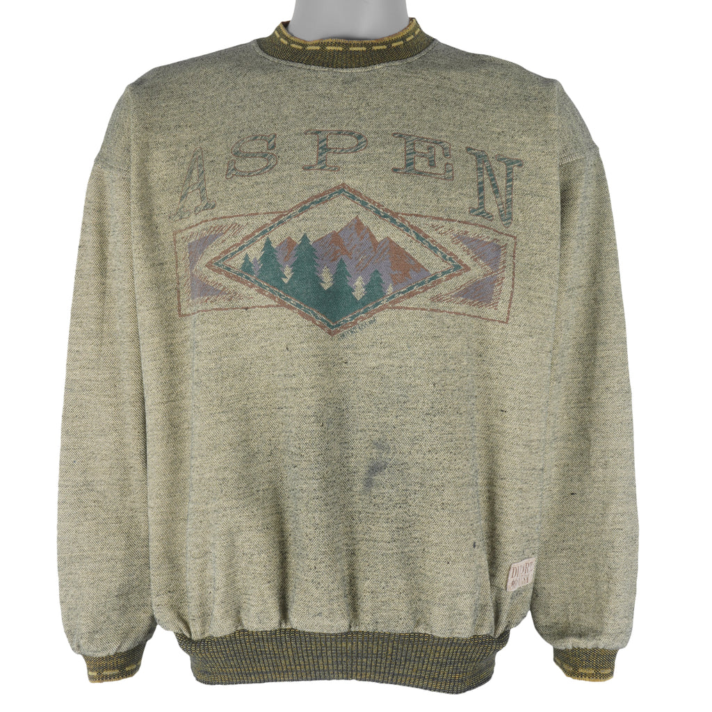 Vintage (Diport USA) - Aspen Sweatshirt 1990s Large Vintage Retro