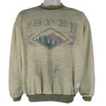 Vintage (Diport USA) - Aspen Crew Neck Sweatshirt 1990s Large