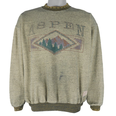 Vintage (Diport USA) - Aspen Crew Neck Sweatshirt 1990s Large