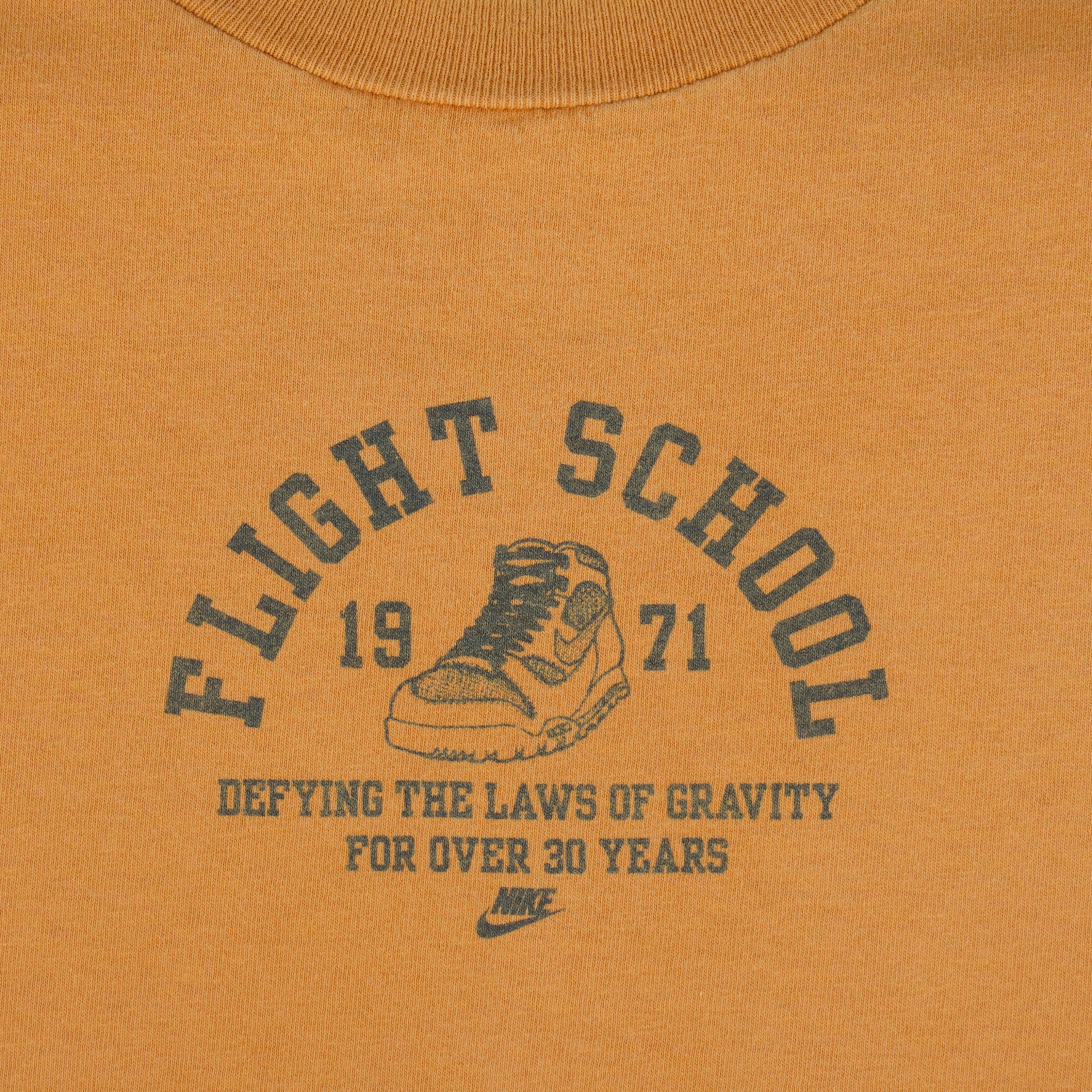 Nike - Flight School T-Shirt 1971 X-Large Vintage Retro