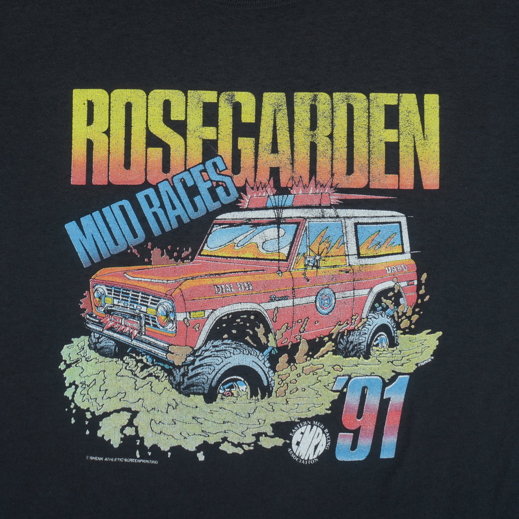 Vintage (Russell Athletic) - Rosegarden Mud Races T-Shirt 1991 X-Large Vintage Retro