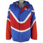 NFL (Apex One) - New York Giants Hooded Puffer Jacket 1990s X-Large Vintage Retro Football