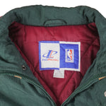 NBA (Logo Athletic) - Seattle SuperSonics Puffer jacket 1990s Large Vintage Retro Basketball