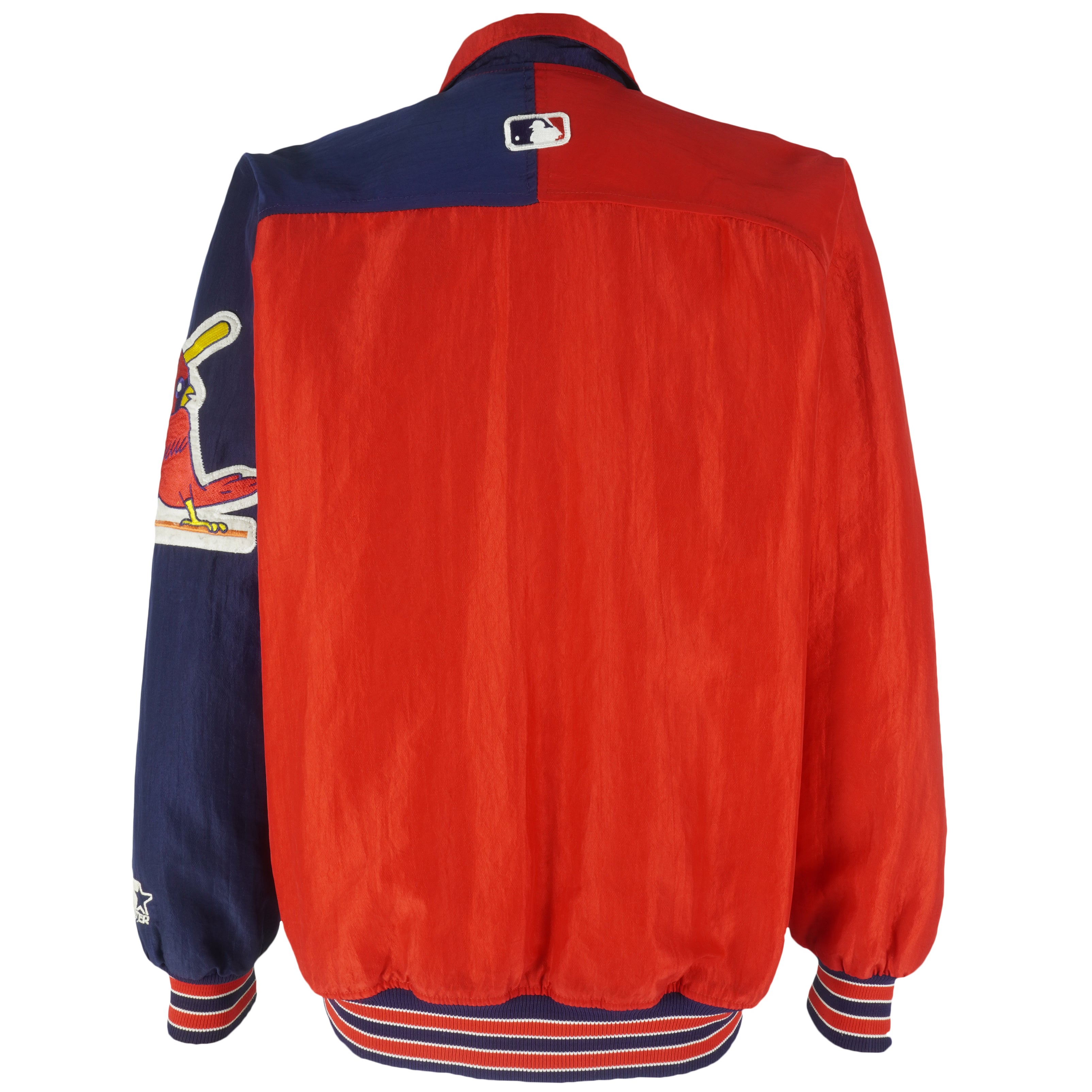Starter (Diamond Collection) - St. Louis Cardinals Windbreaker 1990s Large Vintage Retro Baseball