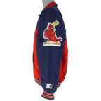 Starter (Diamond Collection) - St. Louis Cardinals Windbreaker 1990s Large Vintage Retro Baseball