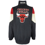Starter - Chicago Bulls Embroidered Windbreaker 1990s X-Large