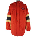 Reebok - San Francisco 49ers Puffer Jacket 1990s 2X-Large Vintage Retro Football