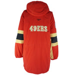 Reebok - San Francisco 49ers Puffer Jacket 1990s 2X-Large Vintage Retro Football