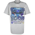 NFL (Lee) - New York Giants VS Minnesota Vikings Playoffs T-Shirt 2000 Large Vintage Retro Football