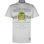 MLB (Nutmeg) - Oakland Athletics Single Stitch T-Shirt 1990s Medium