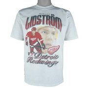 NHL (Licensprint) - Detroit Red Wings Niklas Lidstrom T-Shirt 2000s Medium