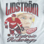 NHL (Licensprint) - Detroit Red Wings Niklas Lidstrom T-Shirt 2000s Medium