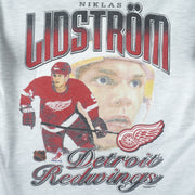 NHL (Licensprint) - Detroit Red Wings Niklas Lidstrom T-Shirt 2000s Medium