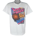 NBA - Detroit Pistons Bad Boys Totally Hot T-Shirt 1990 Large Vintage Retro Basketball